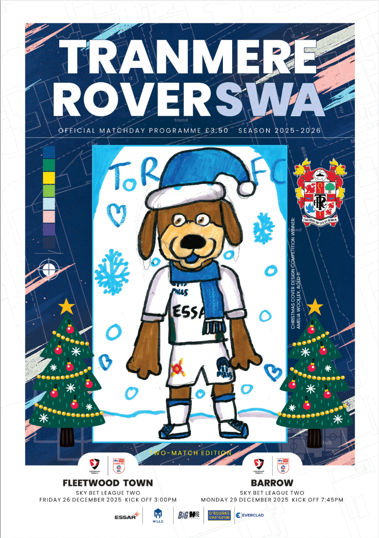 Tranmere Rovers v Barrow match programme