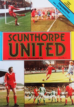 Scunthorpe United v Tranmere Rovers Match Programme 1981-09-19