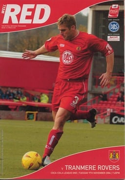 Bristol City v Tranmere Rovers Match Programme 2004-11-09
