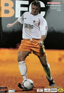 Blackpool v Tranmere Rovers Match Programme 2007-04-07