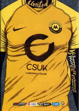 Torquay United v Tranmere Rovers Match Programme 2017-08-05