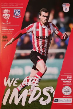 Lincoln City v Tranmere Rovers Match Programme 2019-04-22