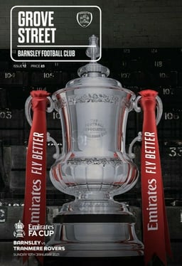Barnsley v Tranmere Rovers Match Programme 2021-01-10