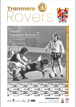 Tranmere Rovers v Bradford City Match Programme 2023-10-03
