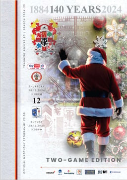 Tranmere Rovers v Barrow Match Programme 2024-12-29
