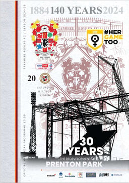Tranmere Rovers v Bromley Match Programme 2025-03-08
