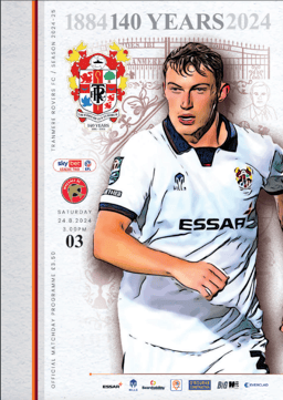 Tranmere Rovers v Walsall Match Programme 2024-08-24