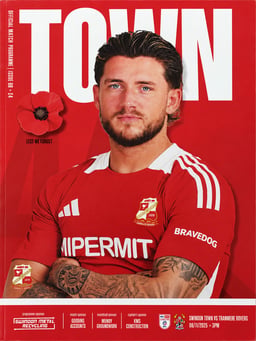 Swindon Town v Tranmere Rovers Match Programme 2025-11-08