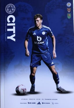 Leicester City v Tranmere Rovers Match Programme 2024-08-27