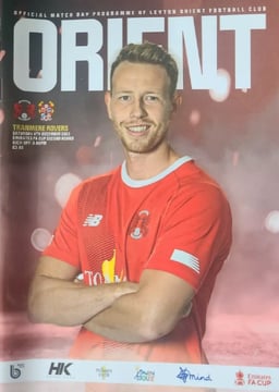Leyton Orient v Tranmere Rovers Match Programme 2021-12-04